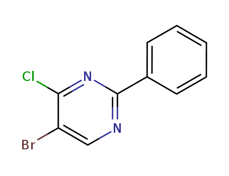 Pyrimidine, 5-bromo-4-chloro-2-phenyl-