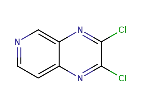Molecular Structure of 35251-99-1 (2,3-dichloropyrido[3,4-b]pyrazine)