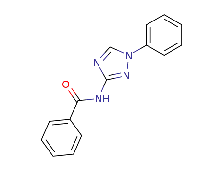 Molecular Structure of 31709-15-6 (N-(1-phenyl-1H-1,2,4-triazol-3-yl)benzamide)