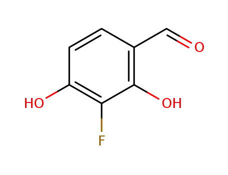 3-fluoro-2,4-dihydroxybenzaldehyde