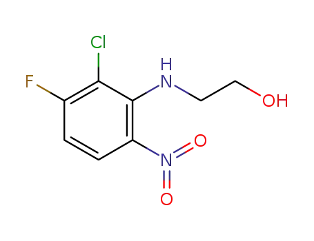 2-[(2-chloro-3-fluoro-6-nitrophenyl)amino]ethanol
