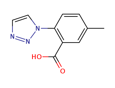 5-Methyl-2-(1H-1,2,3-triazol-1-yl)benzoic acid