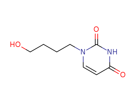 2,4(1H,3H)-Pyrimidinedione, 1-(4-hydroxybutyl)-