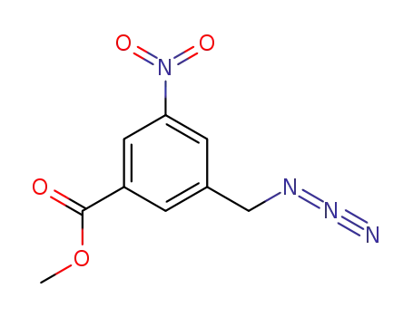Molecular Structure of 167215-64-7 (3-azidomethyl-5-nitrobenzoic acid methyl ester)