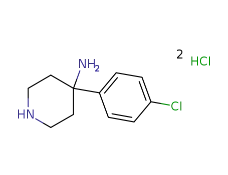 (4-(4-chlorophenyl)piperidin-4-yl)amine