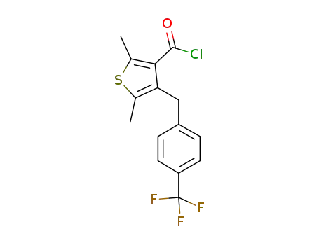 C<sub>15</sub>H<sub>12</sub>ClF<sub>3</sub>OS