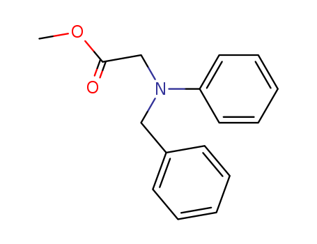 Glycine,N-phenyl-N-(phenylmethyl)-, methyl ester