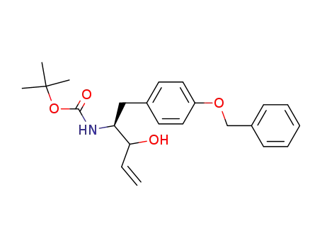 [(S)-1-(4-Benzyloxy-benzyl)-2-hydroxy-but-3-enyl]-carbamic acid tert-butyl ester