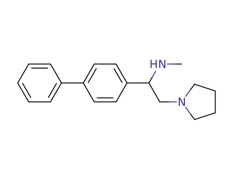 (1-Biphenyl-4-yl-2-pyrrolidin-1-yl-ethyl)-methyl-amine