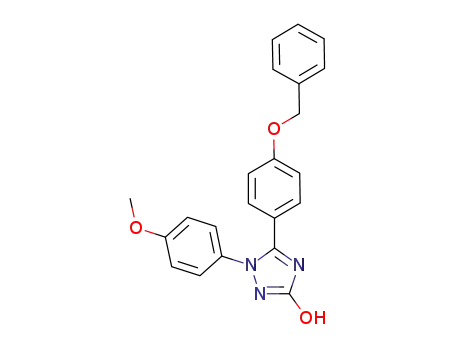 5-(4-(benzyloxy)phenyl)-1-(4-methoxyphenyl)-1H-1,2,4-triazol-3-ol