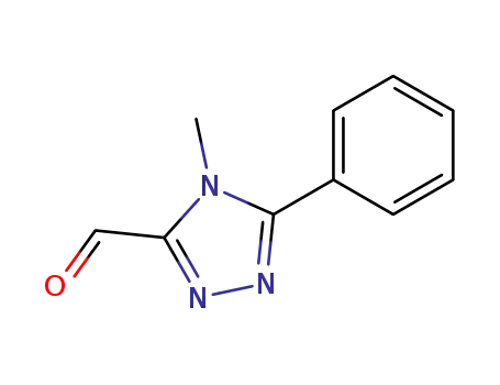 4H-1,2,4-Triazole-3-carboxaldehyde, 4-methyl-5-phenyl-