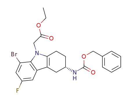 Molecular Structure of 1007204-86-5 (C<sub>24</sub>H<sub>24</sub>BrFN<sub>2</sub>O<sub>4</sub>)
