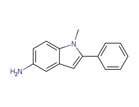 Molecular Structure of 748799-33-9 (5-amino-1-methyl-2-phenylindole)