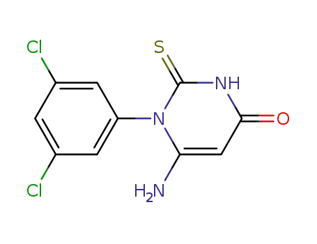 6-amino-1-(3,5-dichlorophenyl)-2-thioxo-2,3-dihydropyrimidin-4(1H)-one