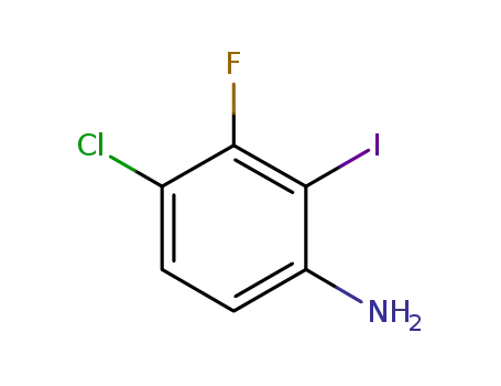 4- 클로로 -3- 플루오로 -2- 요오도 아닐린