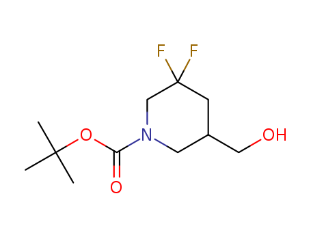 3,3-Difluoro-5-hydroxymethyl-piperidine-1-carboxylic acid tert-butyl ester