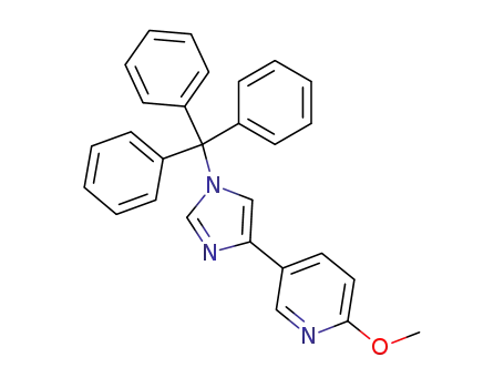 2-methoxy-5-(1-trityl-1H-imidazol-4-yl)-pyridine