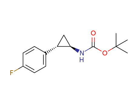 tert-butyl (1R,2S)-2-(4-fluorophenyl)cyclopropylcarbamate