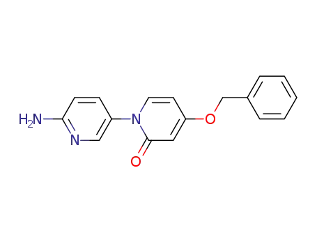 6'-Amino-4-(benzyloxy)-2H-1,3'-bipyridin-2-one