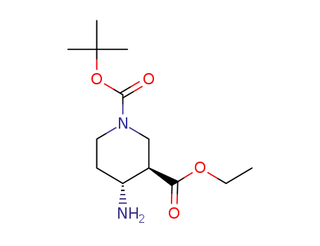 (3R,4R)-4-aMinopiperidine-1,3-dicarboxylic acid 1-tert-butyl ester 3-ethyl ester