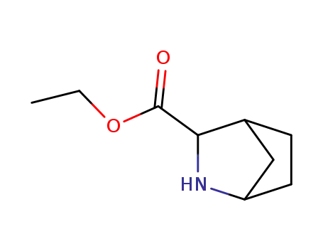 Molecular Structure of 88260-08-6 (2-Azabicyclo[2.2.1]heptane-3-carboxylicacid,ethylester(9CI))