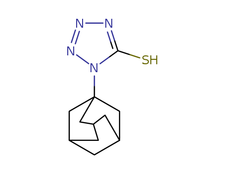 1,2-Dihydro-1-tricyclo[3.3.1.1(3,7)]dec-1-yl-5H-tetrazole-5-thione