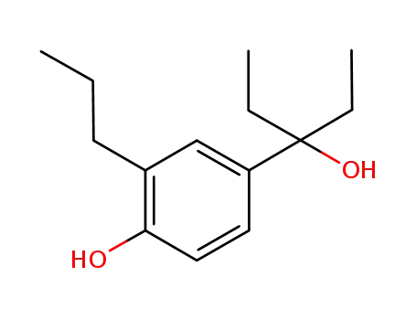 4-(1-ethyl-1-hydroxy-propyl)-2-propyl-phenol