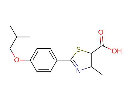 2-(4-isobutoxyphenyl)-4-methylthiazole-5-carboxylic acid