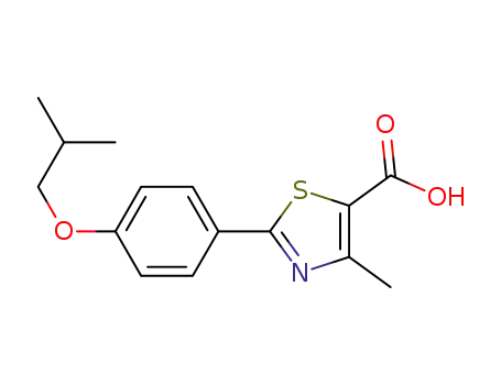 Molecular Structure of 1206550-99-3 (Febuxostat Descyano Impurity)