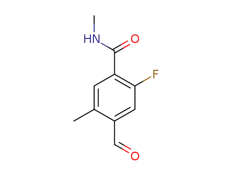 2-fluoro-4-formyl-N,5-dimethylbenzamide