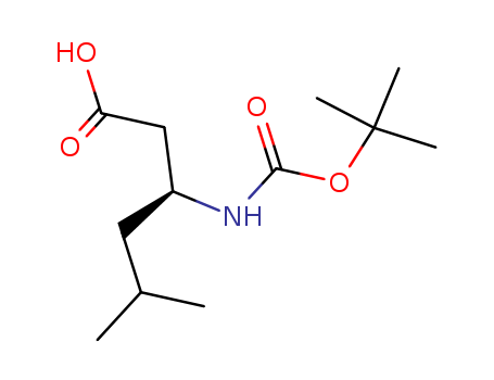 (S)-3-((tert-Butoxycarbonyl)amino)-5-methylhexanoic acid