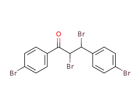 1-Propanone, 2,3-dibromo-1,3-bis(4-bromophenyl)-