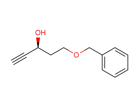 1-Pentyn-3-ol, 5-(phenylmethoxy)-, (S)-