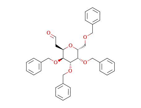 2-(2,3,4,6-tetra-O-benzyl-α-D-galactopyranosyl)ethyl aldehyde