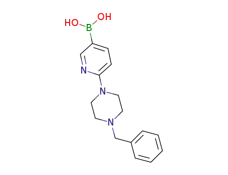 6-(4-벤질피페라진-1-일)피리딘-3-보론산