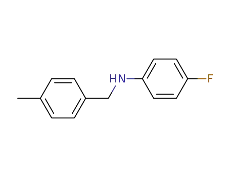 4-fluoro-N-[(4-methylphenyl)methyl]aniline