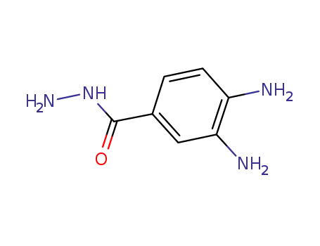 Molecular Structure of 103956-09-8 (3,4-DIAMINOBENZHYDRAZIDE)