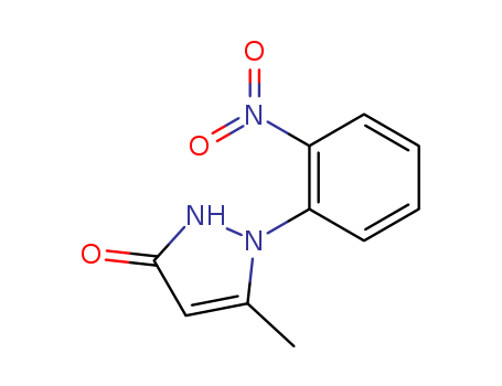 5-METHYL-1-(2-NITROPHENYL)PYRAZOL-3-ONE