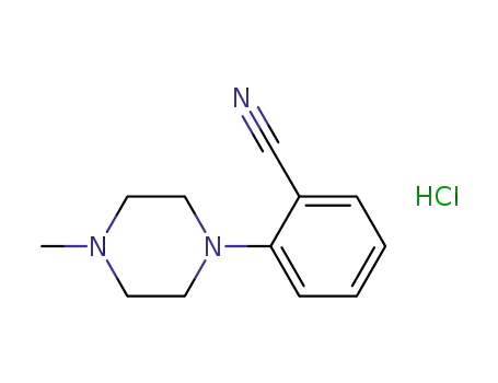 2-(4-methyl-piperazin-1-yl)-benzonitrile hydrochloride