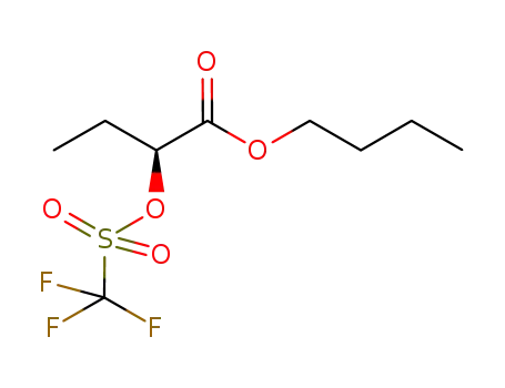 Butanoic acid, 2-[[(trifluoromethyl)sulfonyl]oxy]-, butyl ester, (2S)-