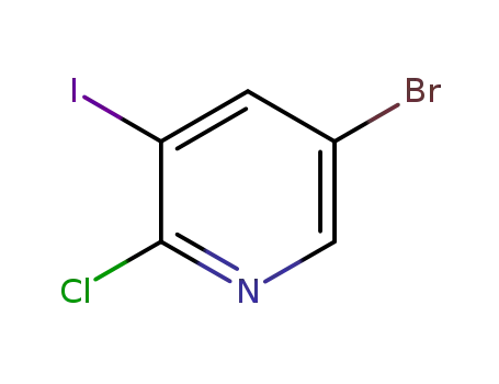 5-BROMO-2-CHLORO-3-IODO-PYRIDINE
