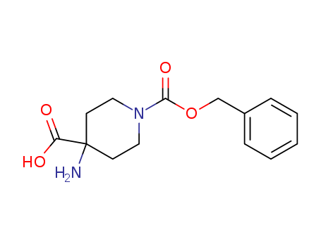 1,4-Piperidinedicarboxylic acid, 4-amino-, 1-(phenylmethyl) ester