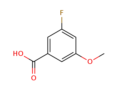Molecular Structure of 176548-72-4 (3-FLUORO-5-METHOXYBENZOIC ACID 98)