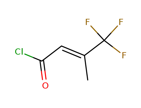 2-Butenoyl chloride, 4,4,4-trifluoro-3-methyl-