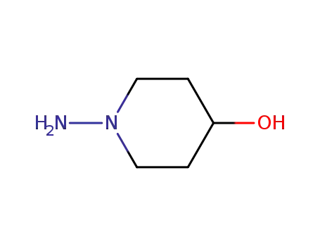 Molecular Structure of 79414-82-7 (1-AMINO-PIPERIDIN-4-OL)