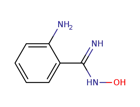 Molecular Structure of 158439-80-6 (2-AMINO-N'-HYDROXYBENZENECARBOXIMIDAMIDE)
