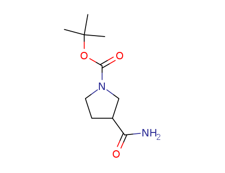 1-BOC-pyrrolidine-3-carboxamide