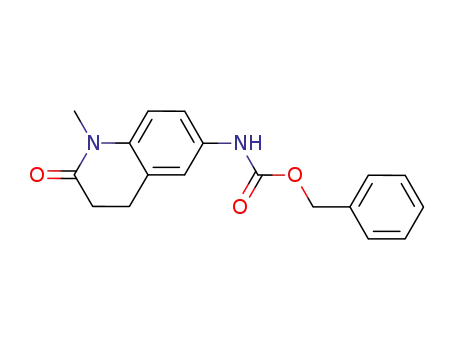 (1-methyl-2-oxo-1,2,3,4-tetrahydro-quinolin-6-yl)-carbamic acid benzyl ester