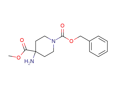 1,4-피페리딘디카르복실산, 4-아미노-, 4-메틸 1-(페닐메틸) 에스테르