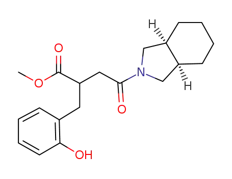 methyl 2-(2-hydroxybenzyl)-4-(cis-3a,4,5,6,7,7a-hexahydroisoindolin-2-yl)-4-oxobutanoate